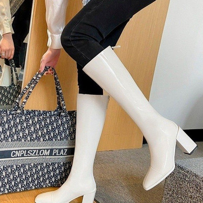 Ženske čizme sa patentnim zatvaračem u tri boje