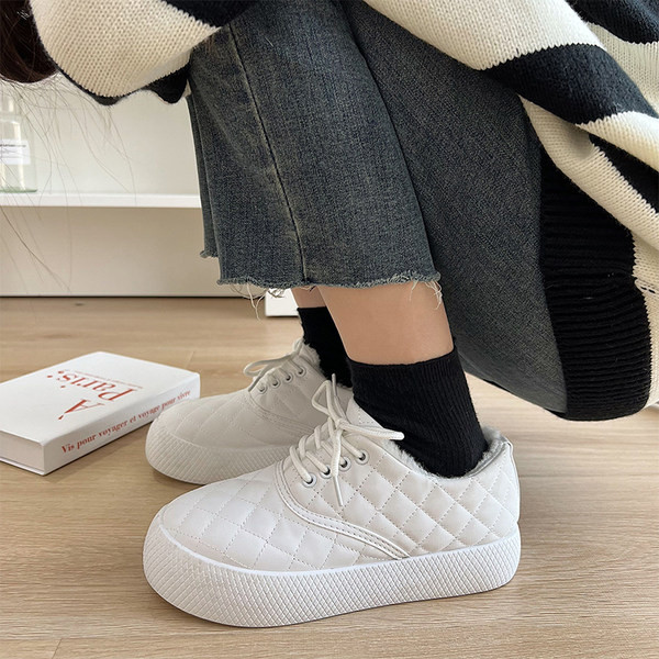 Ženske zimske tenisice sa toplom postavom u tri boje