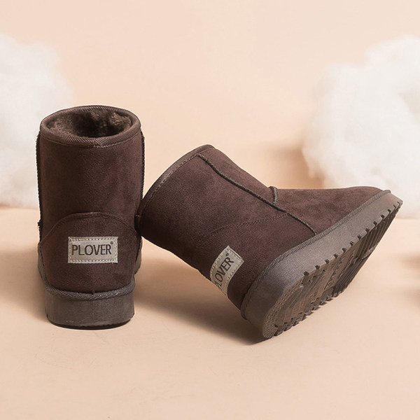 Ženske čizme običan model sa toplom postavom