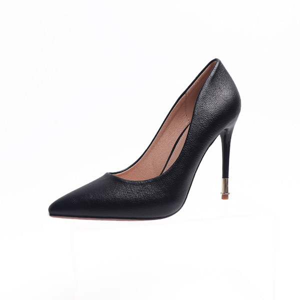 Novi model ženskih cipela od eko kože sa visokom petom od 10 cm