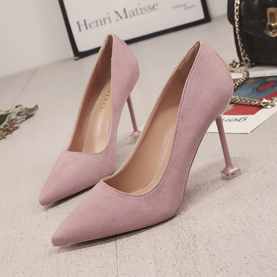 Κομψά μυτερά παπούτσια ψηλοτάκουνα -9,5 cm