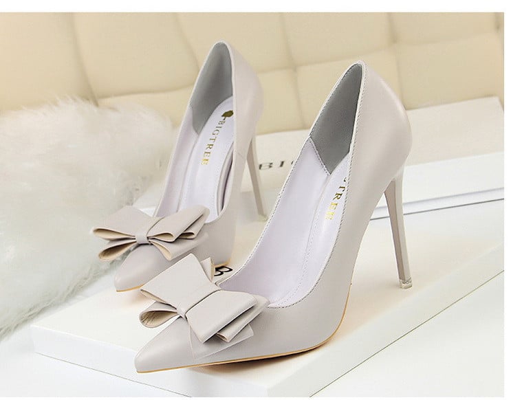 Elegantne ženske cipele sa trakom i tankom petom od 10,5 cm