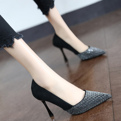 Elegantne ženske cipele sa tankom petom od 6,5 cm