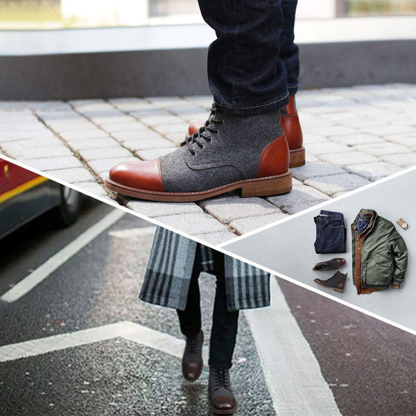 Moderne jesensko-zimske čizme na pertlu u tri boje