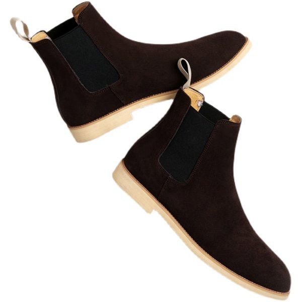 Moderne zaobljene muške čizme u više boja