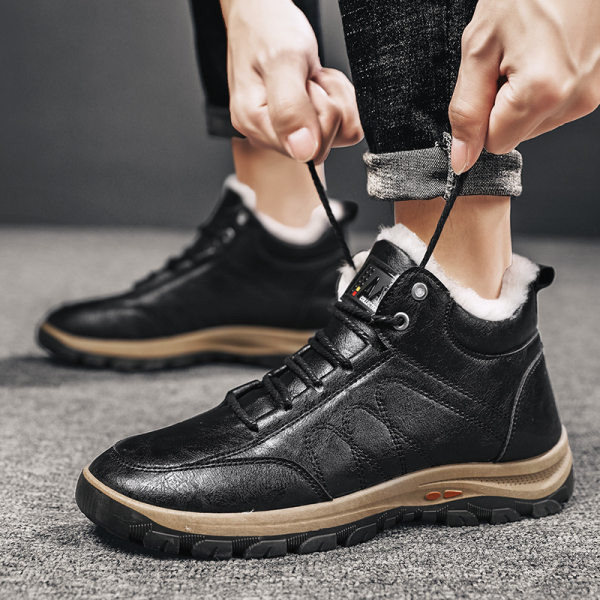 Ženske zimske čizme od eko kože sa toplom postavom