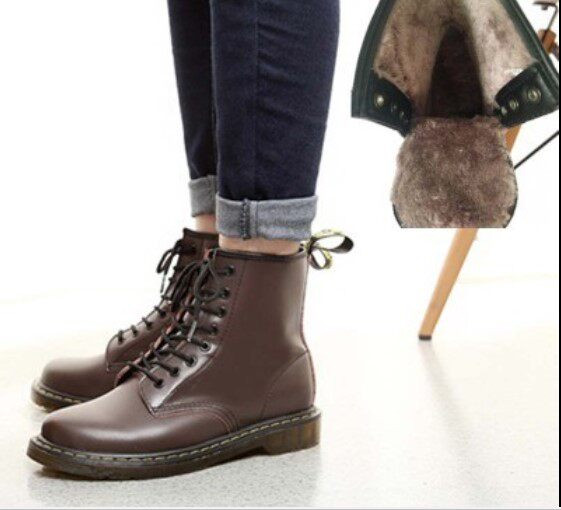 Мъжки боти с връзки и еко кожа