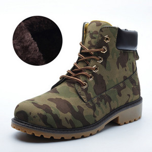 Ανδρικές χειμερινές μπότες με κορδόνια και ζεστή φόδρα - πολλά χρώματα
