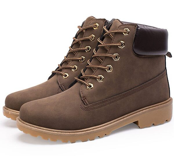 Ανδρικές χειμερινές μπότες με κορδόνια και ζεστή φόδρα - πολλά χρώματα
