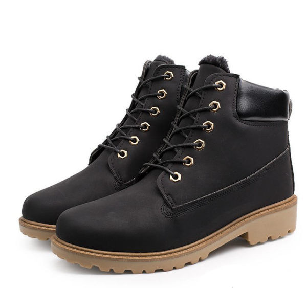 Ανδρικές χειμερινές μπότες με κορδόνια και ζεστή φόδρα - πολλά χρώματα