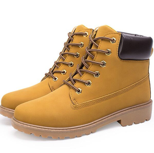 Ανδρικές χειμερινές μπότες με κορδόνια και ζεστή φόδρα - πολλά χρώματα