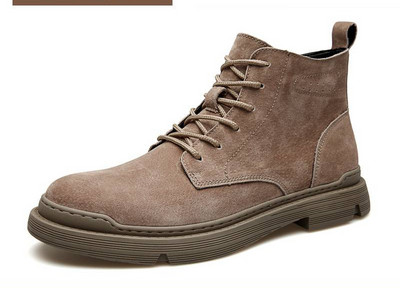 Ανδρικά φθινοπωρινά μποτάκια από eco suede