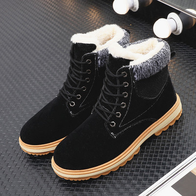 Zimske muške čizme s toplom postavom