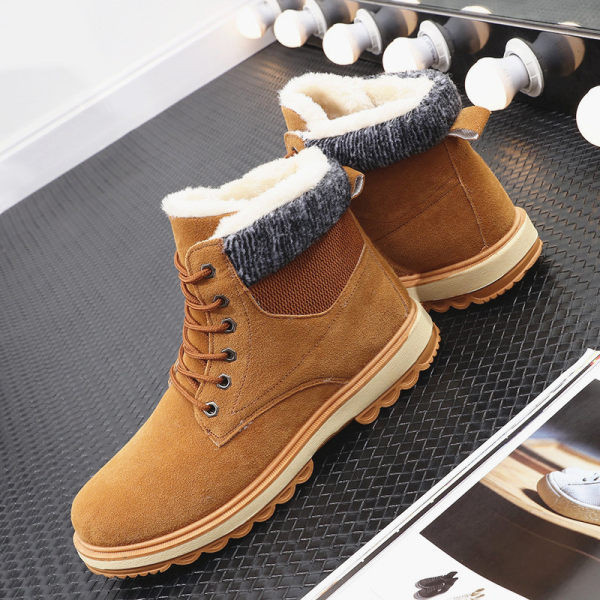 Zimske muške čizme s toplom postavom