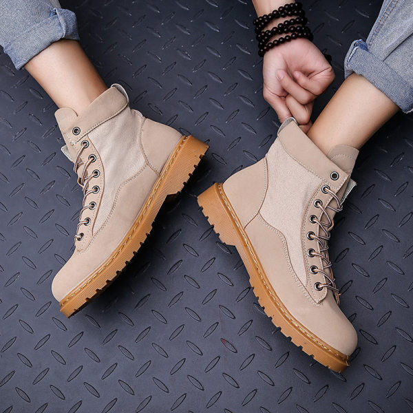 Мъжки кубинки с връзки за зимата