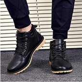 Νέο μοντέλο ανδρικές μπότες από έκο δέρμα σε τρία χρώματα