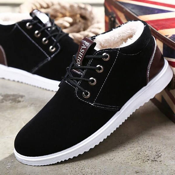 Men`s boots with warm lining - two models