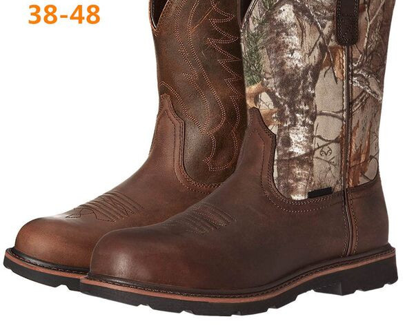 Aktuelne muške čizme od eko kože u dvije boje