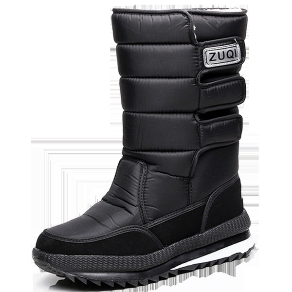 Visoke zimske čizme s toplom postavom i natpisom za muškarce