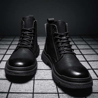 Ανδρικές μπότες με κορδόνια - πολλά μοντέλα