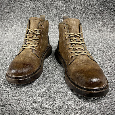 Ανδρικές μπότες με κορδόνια - πολλά μοντέλα