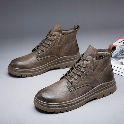 Ανδρικές μπότες με κορδόνια - πολλά μοντέλα