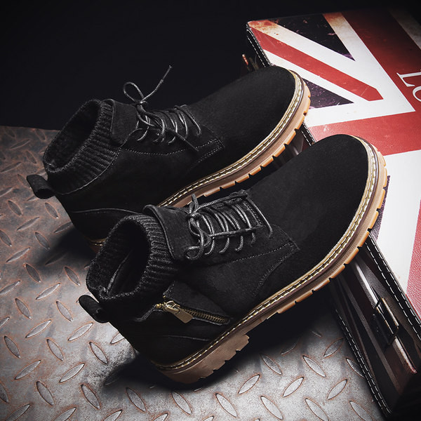 Casual muške zimske čizme s vezicama