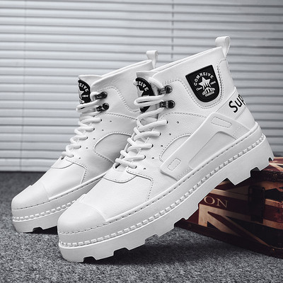 Ανδρικές μπότες με κορδόνια - δύο μοντέλα