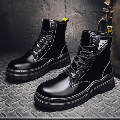 Ανδρικές μπότες με κορδόνια - δύο μοντέλα