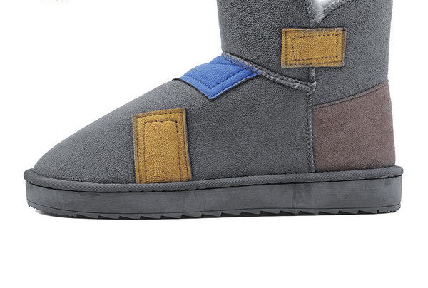 Casual muške čizme od eko brušene kože s ravnim potplatom