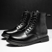 Casual μπότες από οικολογικό δέρμα - για άνδρες και γυναίκες