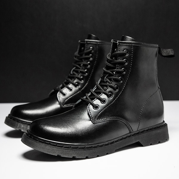 Casual μπότες από οικολογικό δέρμα - για άνδρες και γυναίκες