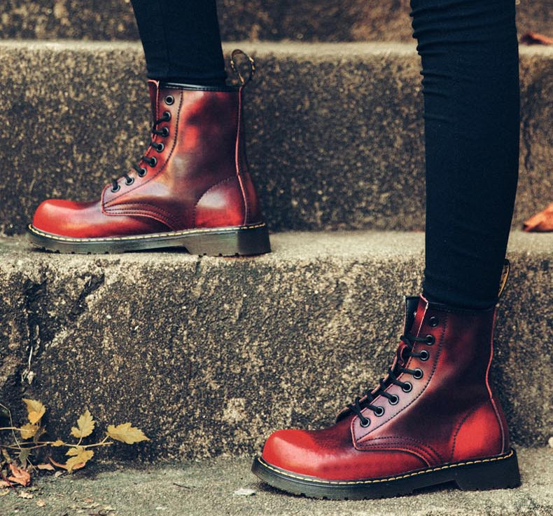 Casual μπότες από οικολογικό δέρμα - για άνδρες και γυναίκες