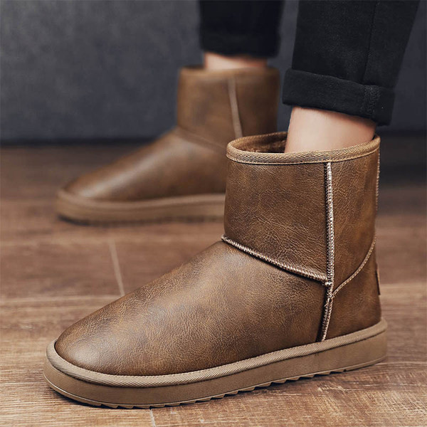 Χειμερινές ζεστές μπότες με απαλή φόδρα