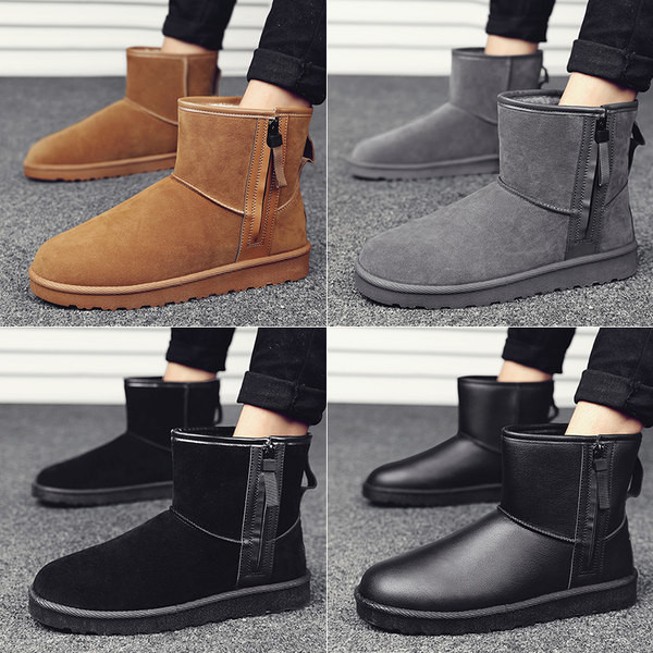 Мъжки зимни ботуши с топла подплата - няколко цвята