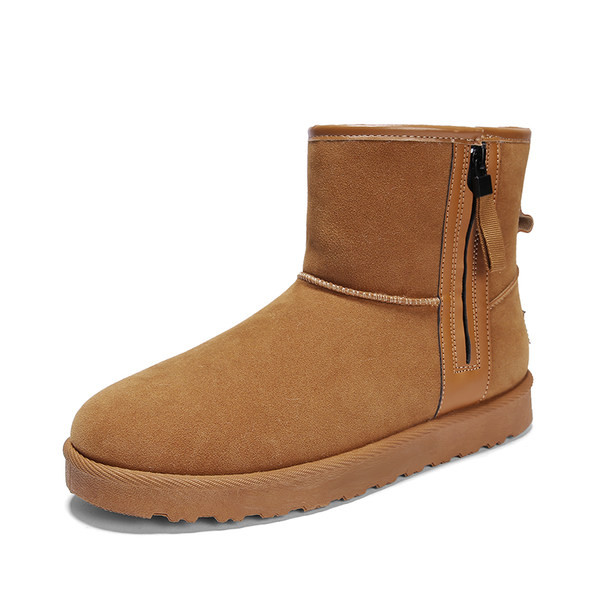 Мъжки зимни ботуши с топла подплата - няколко цвята