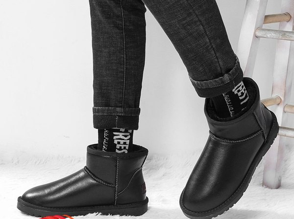 Muške čizme s toplom postavom - dva modela