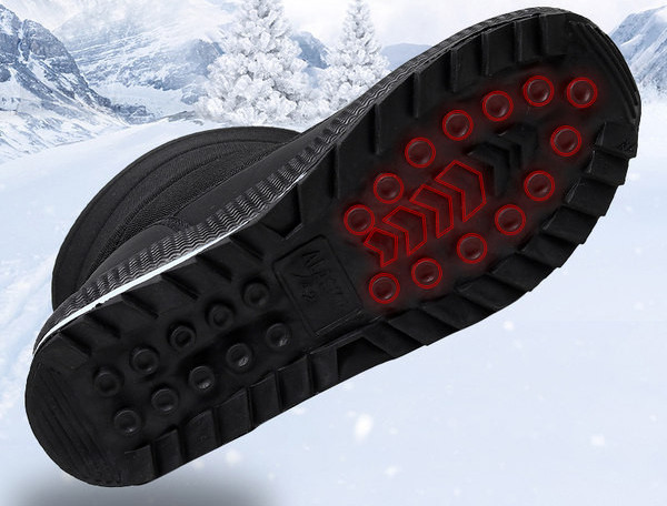 Zimske muške čizme s toplom postavom