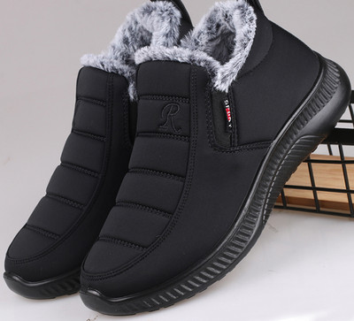 Ανδρικά μποτάκια με απαλή φόδρα και κέντημα