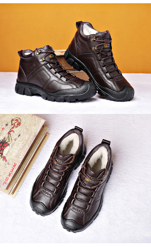 Мъжки зимни боти в три модела с мека подплата