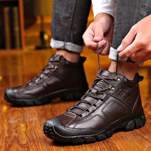 Мъжки зимни боти в три модела с мека подплата