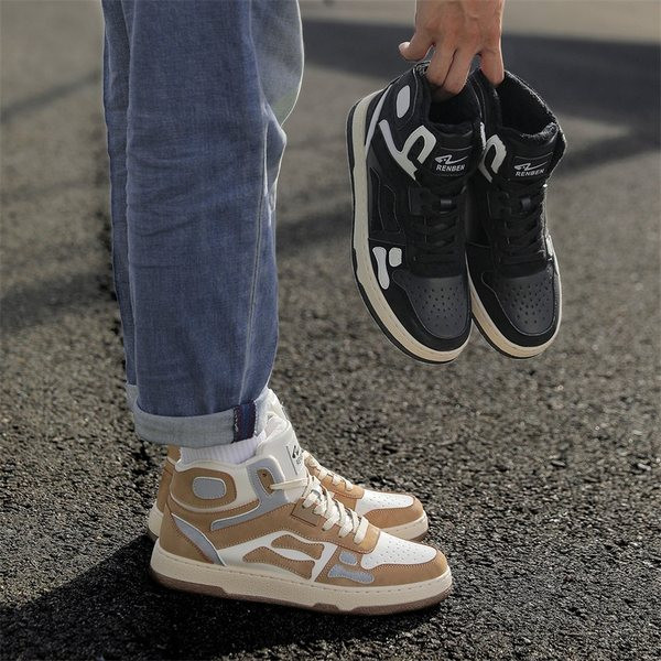 Ανδρικά ψηλά sneakers με ζεστή φόδρα - κατάλληλα για το χειμώνα