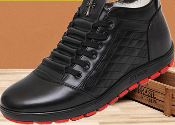 Χειμερινά ανδρικά παπούτσια με ζεστή φόδρα