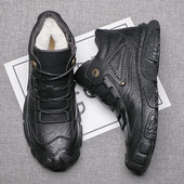 Ανδρικά έκο δερμάτινα παπούτσια με κορδόνια σε τρία χρώματα