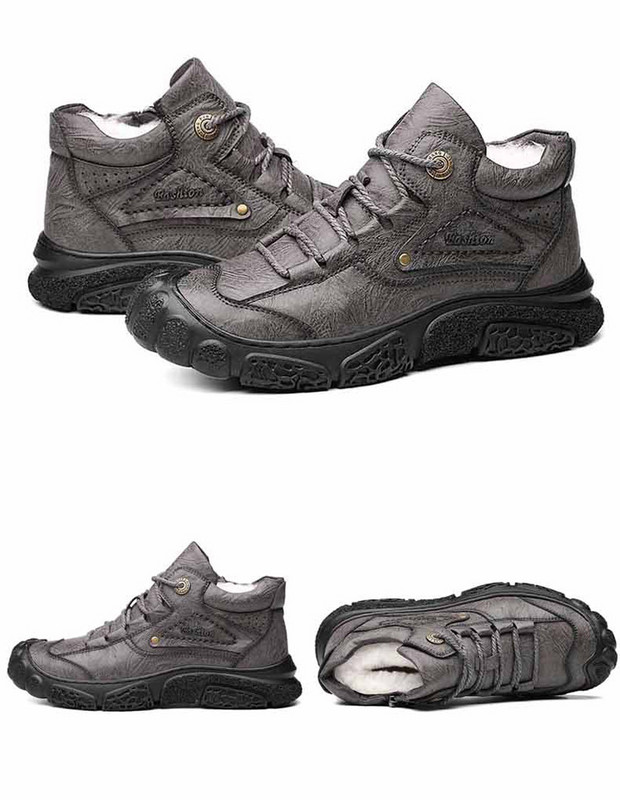 Ανδρικά έκο δερμάτινα παπούτσια με κορδόνια σε τρία χρώματα