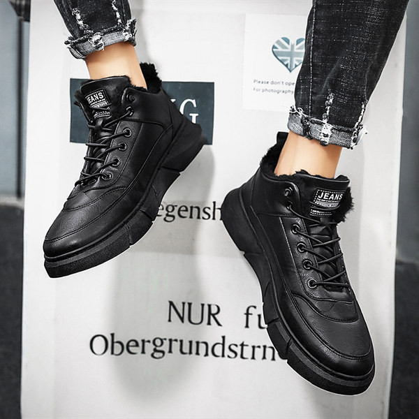 Χειμερινά ανδρικά sneakers με ζεστή φόδρα