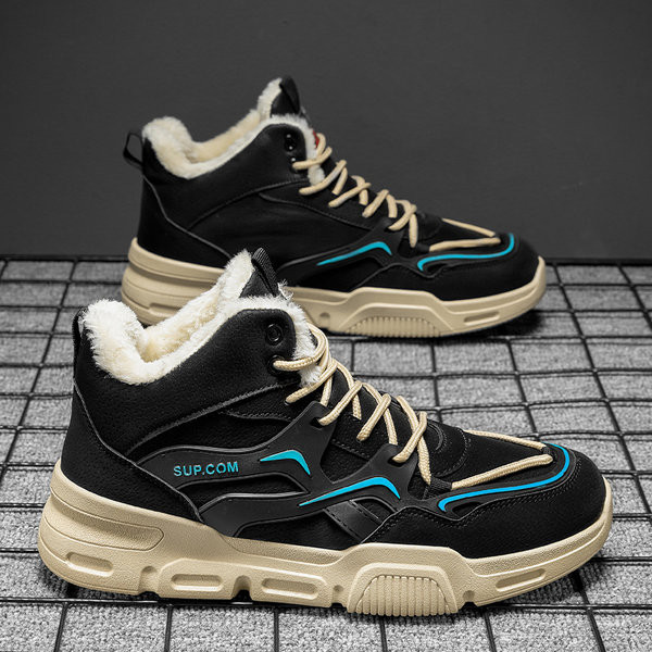 Χειμερινά ανδρικά μποτάκια με ζεστή φόδρα