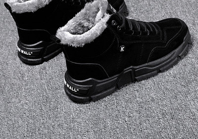 Ανδρικές χειμερινές μπότες με ζεστή φόδρα - δύο μοντέλα