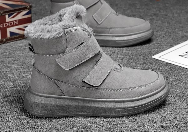 Ανδρικές χειμερινές μπότες με ζεστή φόδρα - δύο μοντέλα