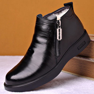 Χειμερινά παπούτσια με ζεστή φόδρα - δύο μοντέλα